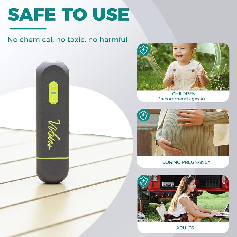 Vibis Insect Bite and Sting Relief, Electronic Bug Bite Itch Relief for Mosquito Bites, Fast Symptom Relief from Itching and Swelling, Chemical-Free Insect Bite Healer with Screwdriver - Image 4
